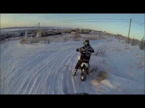 Эндурист зимой