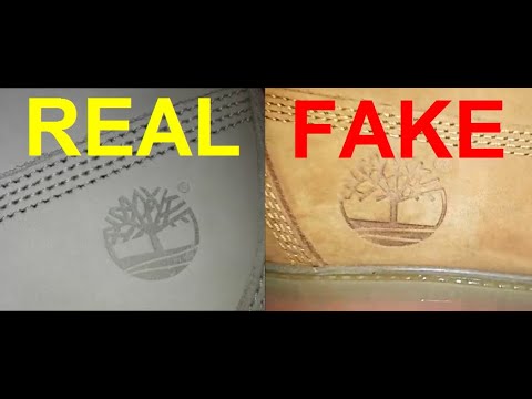 Real vs Fake Timberland boots. How to 