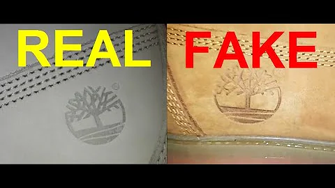 Real vs Fake Timberland boots. How to spot counterfeit Timberland