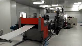 PCL polycaprolactone sheet making machine for medical care