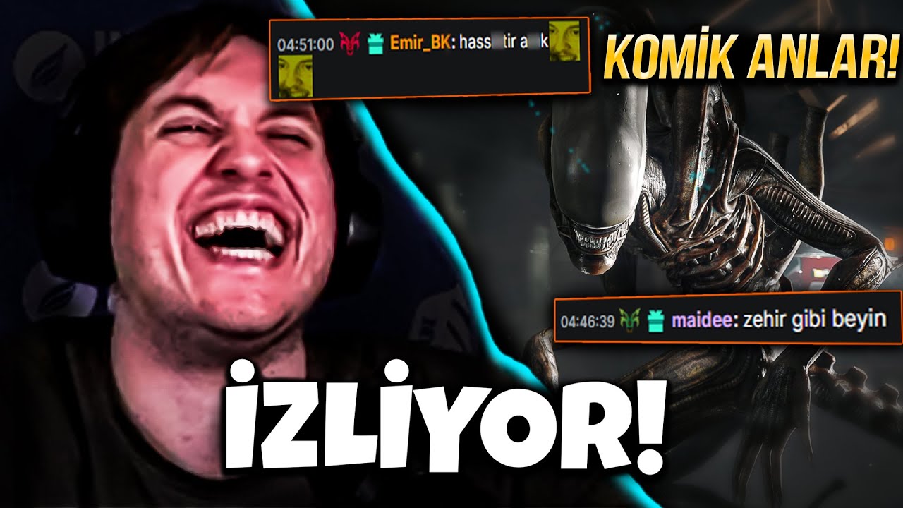 RRaenee ALIEN ISOLATION Editimi İzliyor! (KOMİK ANLAR)
