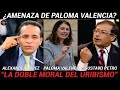 ¿Paloma Valencia Amenazó A Gustavo Petro y Alexander López ? - Tremendo Agarrón en el Debate.
