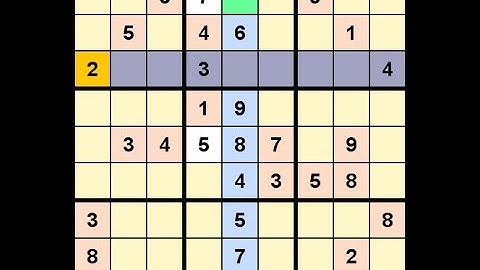 How to Solve Guardian Sudoku Hard 4887 July 17, 2020