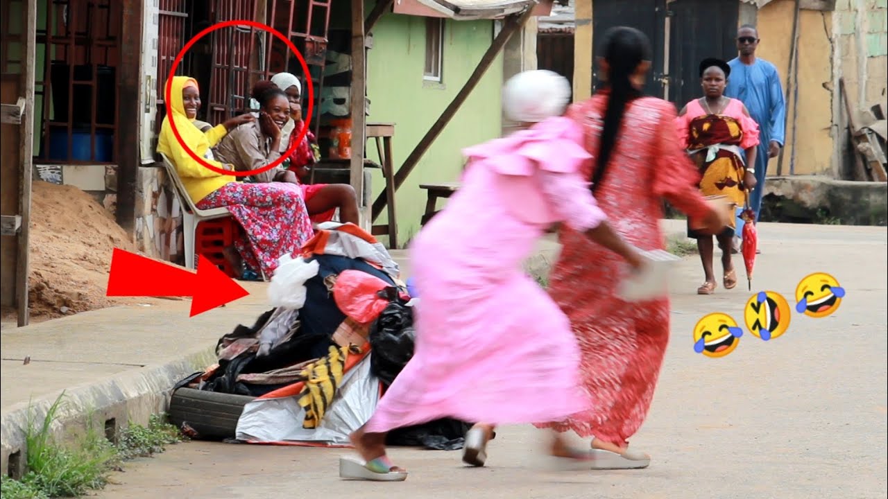 Trash man prank Awesome Reactions 😂 bushman prank Nickxar NICO