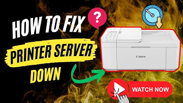 How to Fix Printer Server Down
