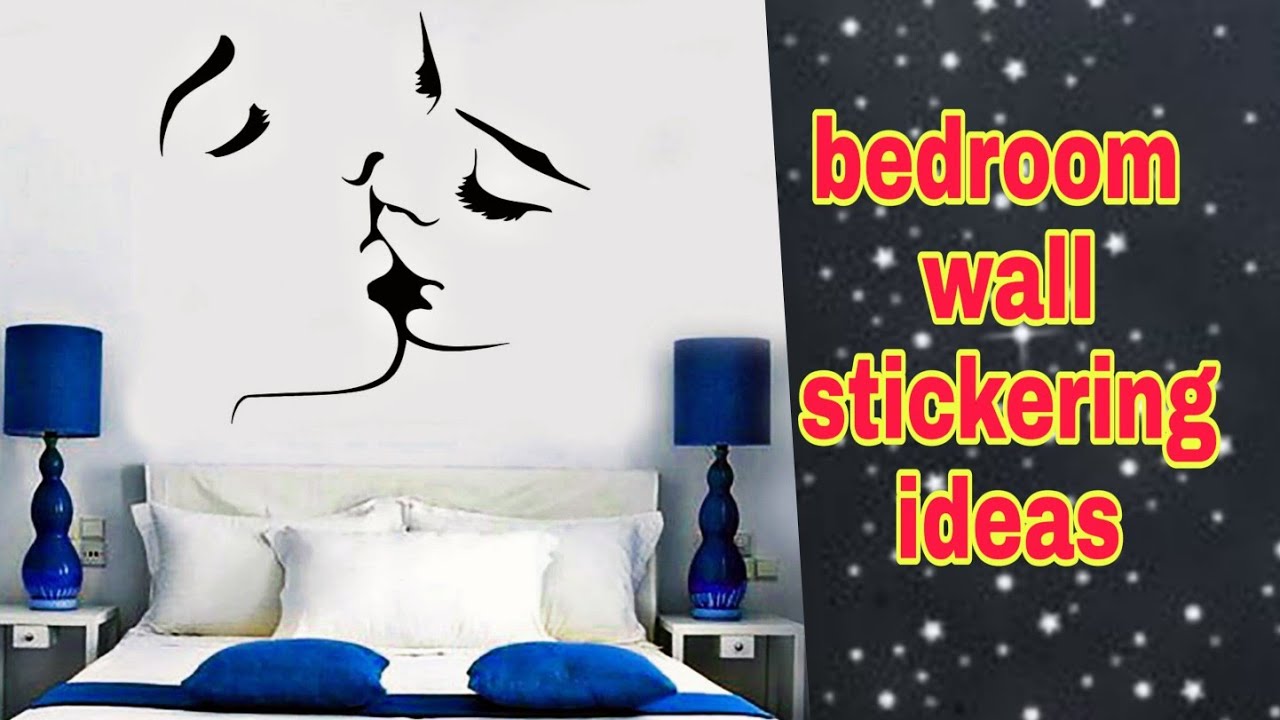 BEDROOM WALL DECALS DESIGN IDEAS - YouTube