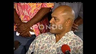 George speight Coup 2000 . Video credit: Pond 5