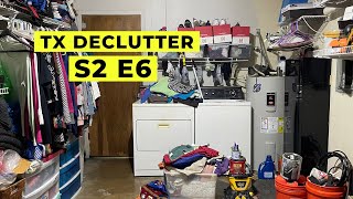 Chaotic 😵‍💫 Laundry Room Declutter | Extreme Decluttering \& Organizing My Parents’ House S2-Ep6