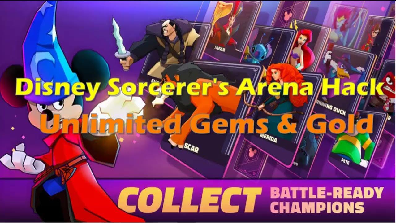 Disney Sorcerer's Arena Hack Free Gems and Gold Android/IOS YouTube