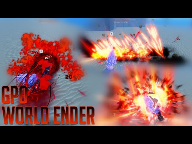 Roblox | World Ender [GPO] • PREÇO NEGOCIÁVEL •