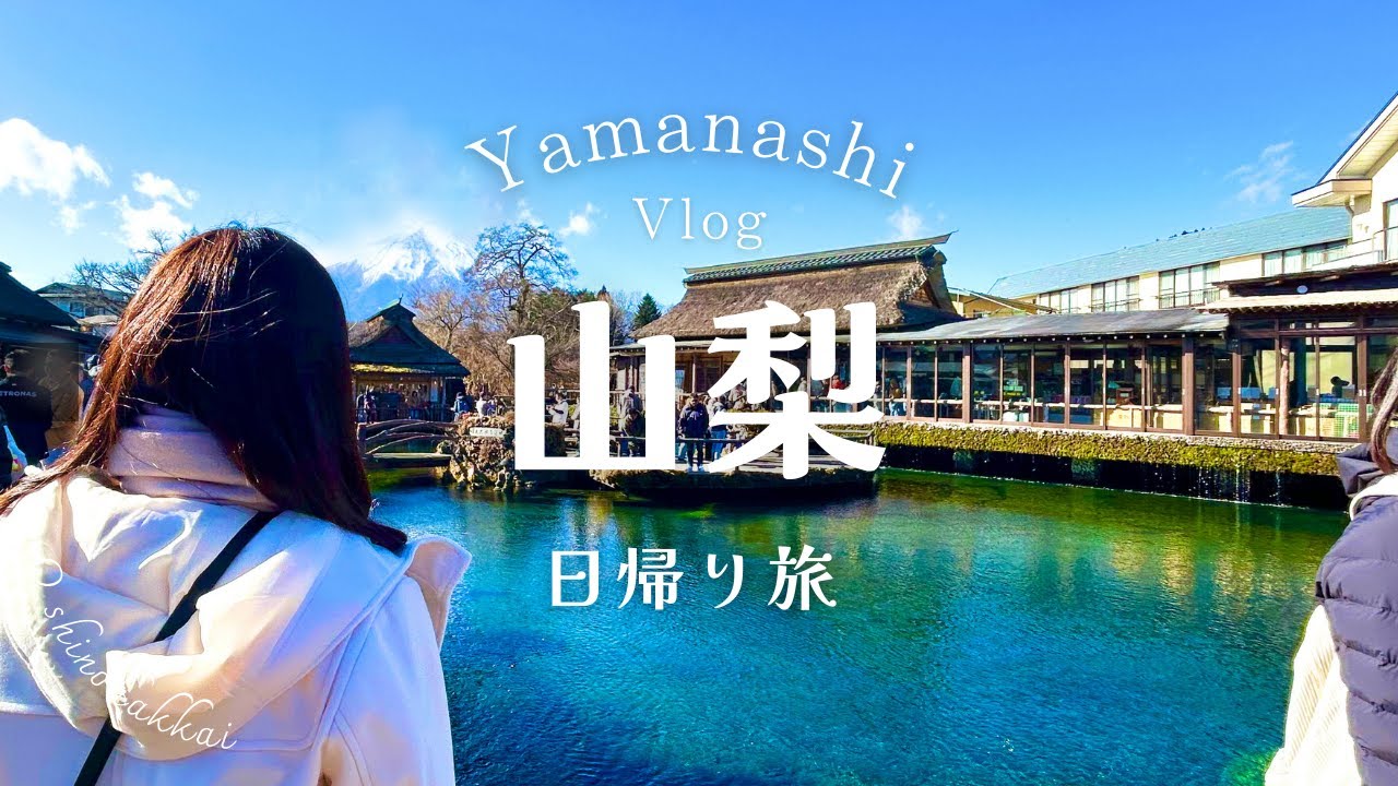 【姉妹ドライブ旅】山梨県｜富士山と忍野八海が美しすぎた【山梨旅行/旅行/山梨/忍野八海/富士山/大石公園/大石ハナテラス/葡萄屋kofu/ほうとう/日帰り旅/ドライブ旅】