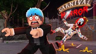 NAPAGOD SIYA KAKAHABOL SAKIN | ROBLOX | Escape Carnival of Horror