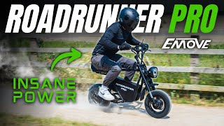 INSANELY Powerful Seated Electric Scooter  EMOVE RoadRunner Pro Review