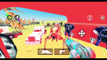 Nextbots In Playground Mod 4.2.3:Zoochosis And Zoonomaly Chapter Gold Titan,Kengroo Garry