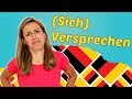 CRAZY GERMAN! Versprechen VS sich Versprechen