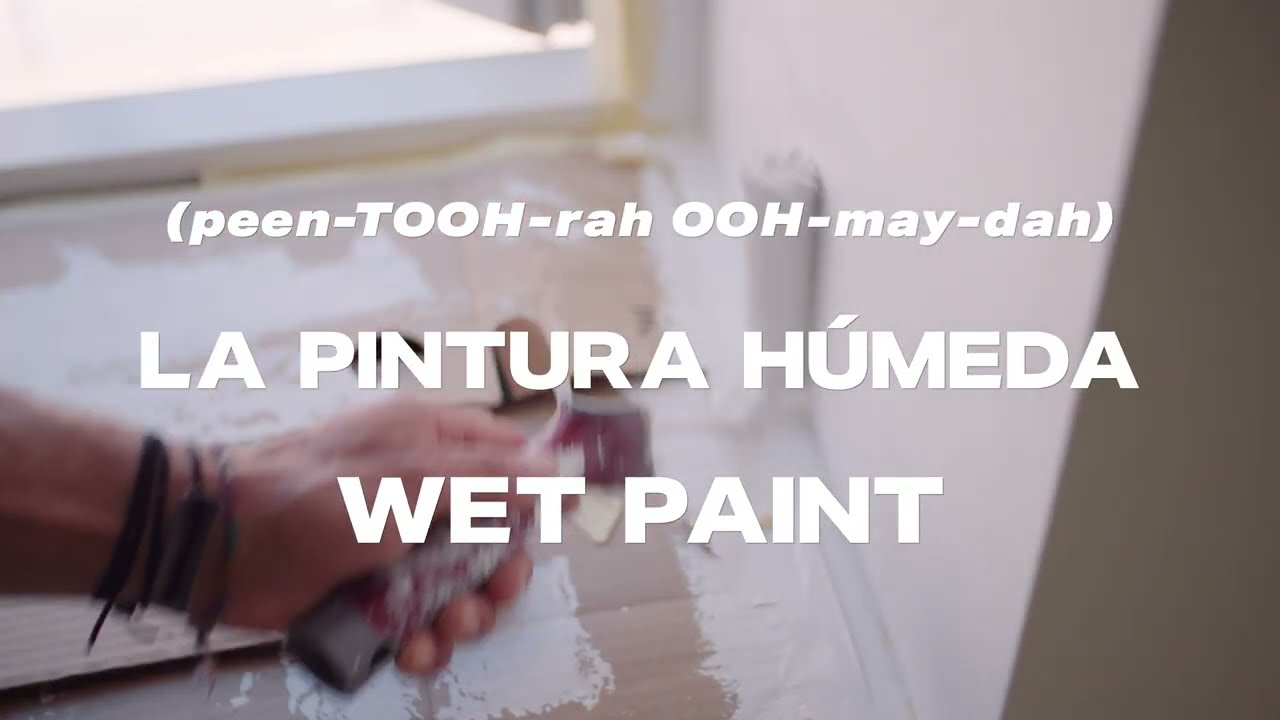 How to say “Wet Paint” in Spanish with Bradley Hartmann How to say “Wet Paint” in Spanish with Bradley Hartmann