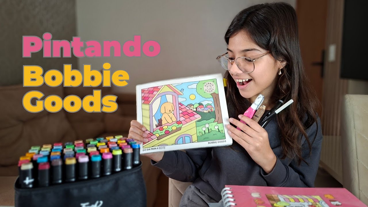 Mostramos Nossa Coleção de Bobbie Goods 😱 E Pintamos Um ORIGINAL de Dia Pra Noite!