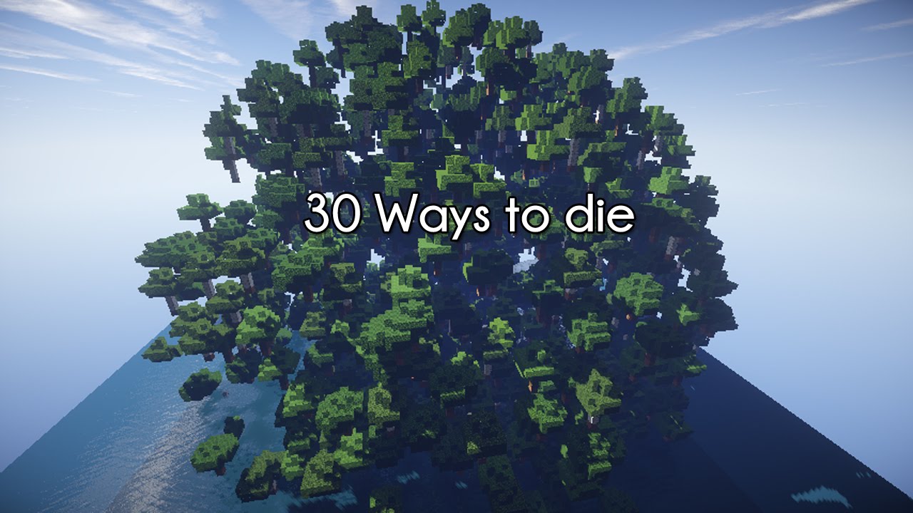 MINECRAFT 30 WAYS TO DIE!