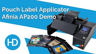 Afinia Ap200 Pouch Label Applicator Demo Hd Labels