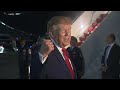 President Trump Gaggles with Press at Joint Base Andrews, Aug. 11, 2026