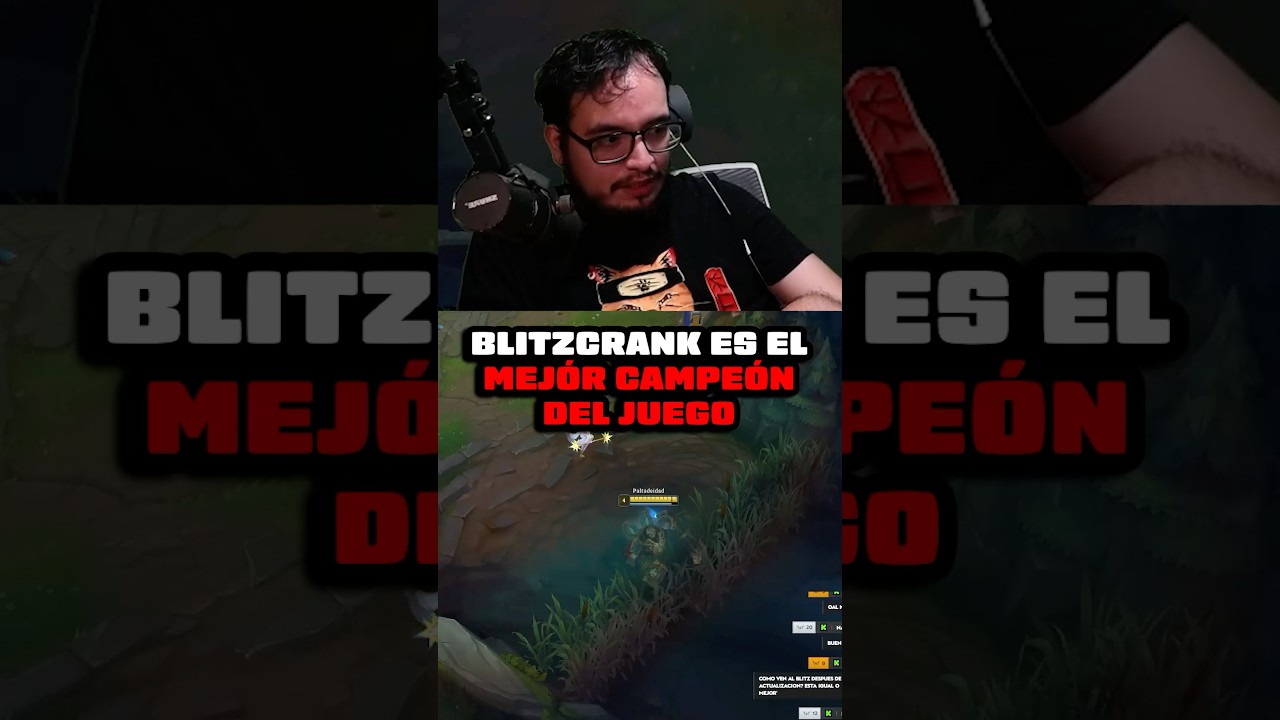 BLITZCRANK ES EL MEJOR CAMPÓN DEL JUEGO