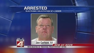 Man Busted in "Reverse Prostitution" Sting
