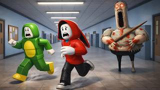 JJ and Mikey Escaped Scary Teacher ?! (Maizen Roblox)
