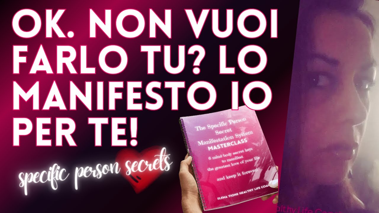 💜 OMG Ti inseguirà come un pazzo!! 💜 @Elena Tione Healthy Life Coach