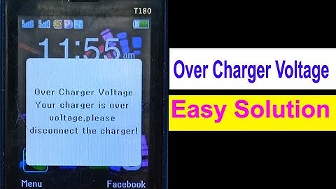 Over Charger Voltage Problem Solution