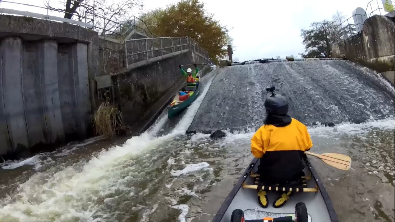 Canoeing the Medway Tonbridge to Yalding YouTube
