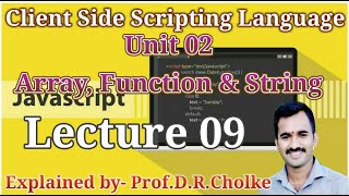 Unit 02 Array, Function and String_09