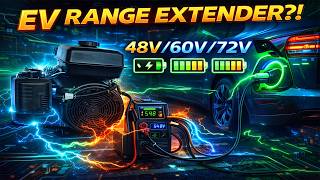 Portable Ev Generator 5Kw8Kw Range Extender For Electric Vehicles