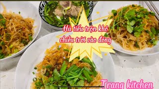 😋Hủ tiếu khô và súp nhà nấu/ Cơm chiều tại Melbourne.