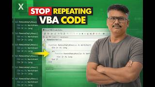 Stop Repeating VBA Code! Use This Reusable Function Trick