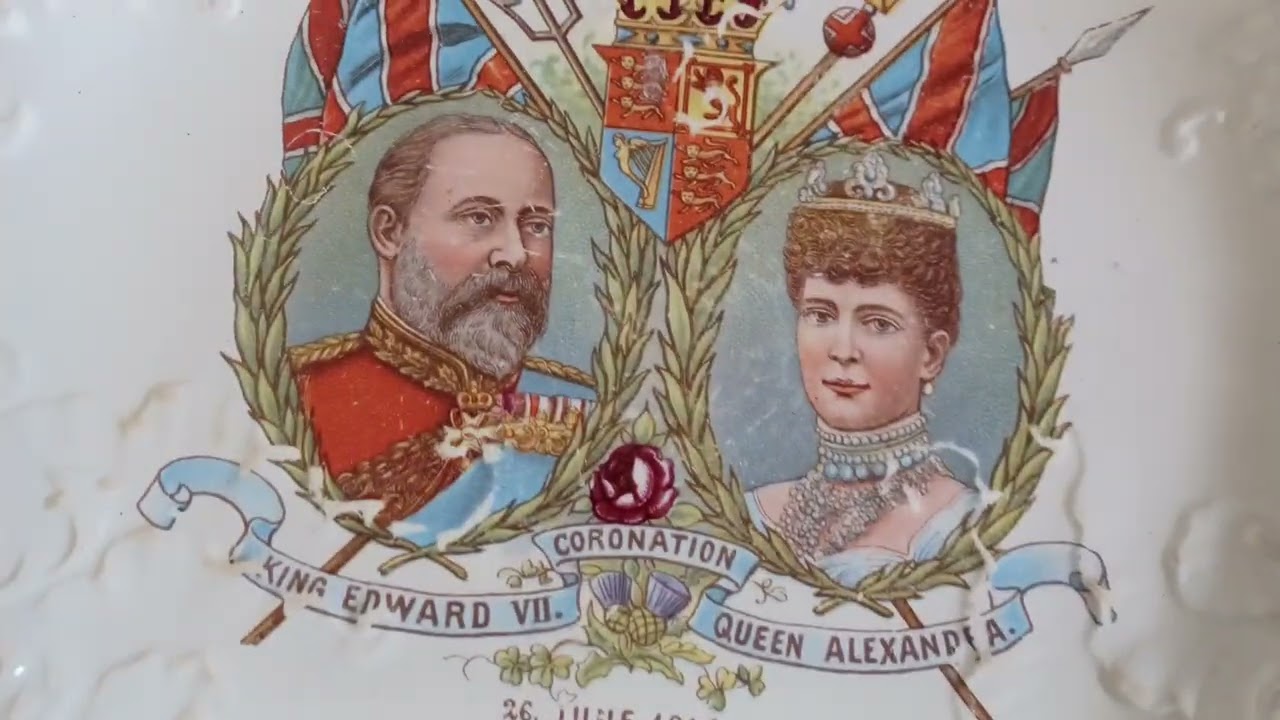 Antique Royal Family Plate