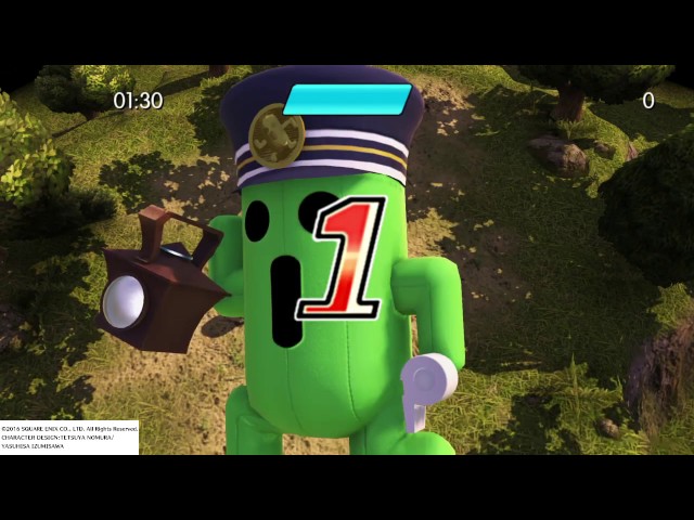 WORLD OF FINAL FANTASY - Whack-a-Cactuar (Mini Game) - YouTube