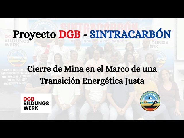 Sintracarbon, comunidades y DGB, trabajando unidos por un cierre de mina y una transición justas