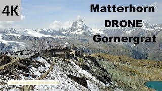 MATTERHORN/Gornergrat 3100 M. Dronevideo by Unique Esprit 597 views 6 years ago 3 minutes, 48 seconds