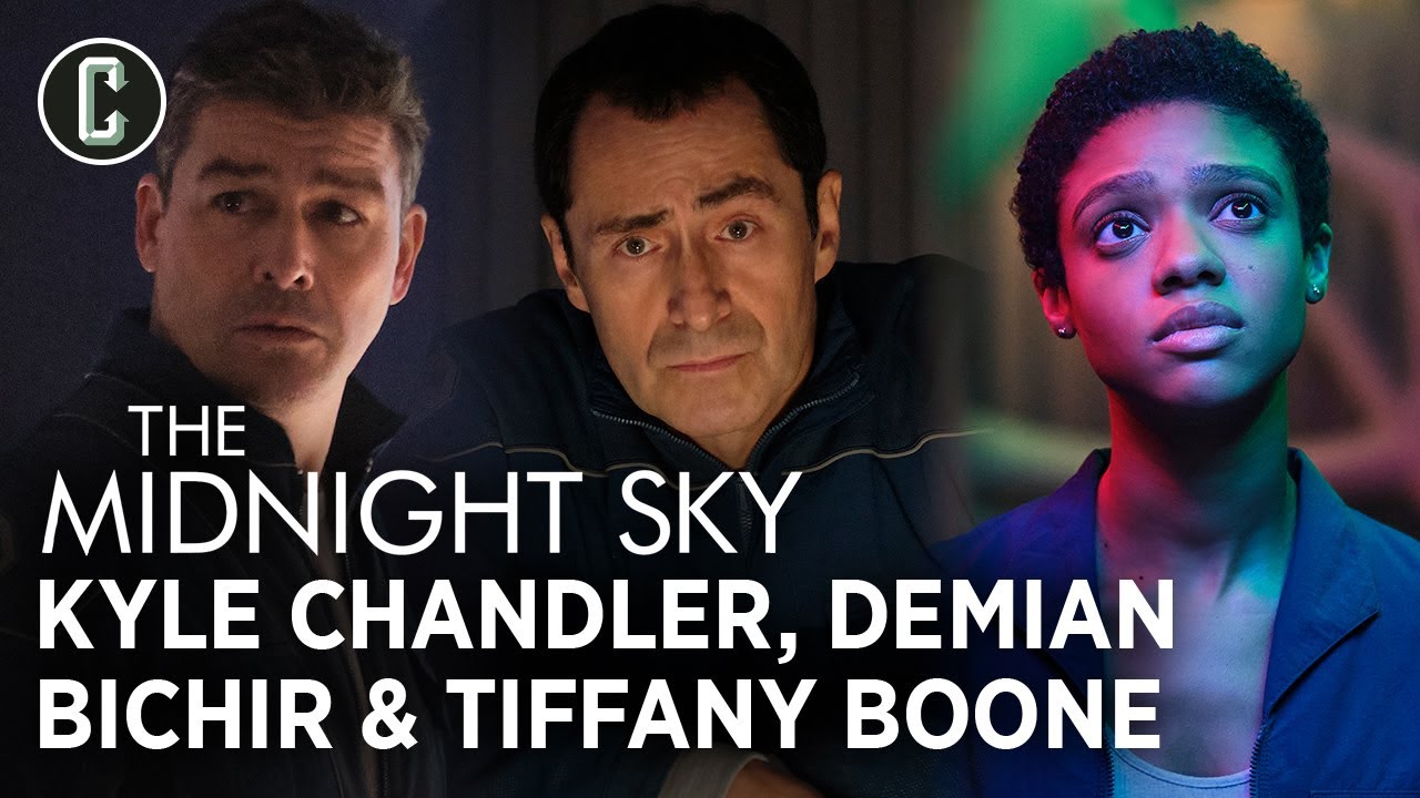 The Midnight Sky’s Kyle Chandler, Tiffany Boone, and Demián Bichir on the Post-Apocalyptic Drama
