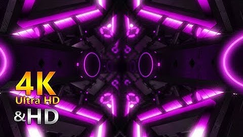 Purple 3D Abstract Light Tunnel | 4k VJ Loops Background | Motion Graphics