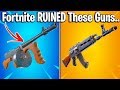 12 AMAZING FORTNITE WEAPONS TURNED AWFUL.