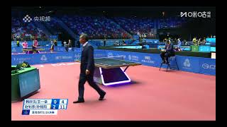 Han Xinyuan/Wang Yiduo vs Zhao Zhaoyan/Sun Mingyang | XD Round of 32 | 2025 Chinese National Games screenshot 5