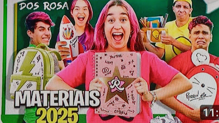MATERIAL ESCOLAR DOS ROSA 2025 *O melhor vence !