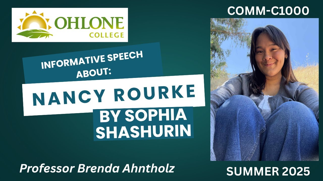 Nancy Rourke Face COMM-C1000 - Informative Speech about Deaf Artist/Activist Nancy Rourke ...
