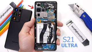 Galaxy S21 Ultra Teardown!  Its bigger than you think....