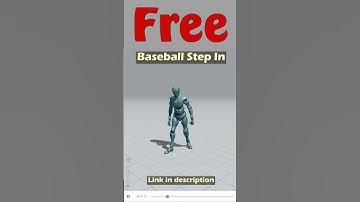 Baseball Step In. Free Mixamo animation for Daz Studio