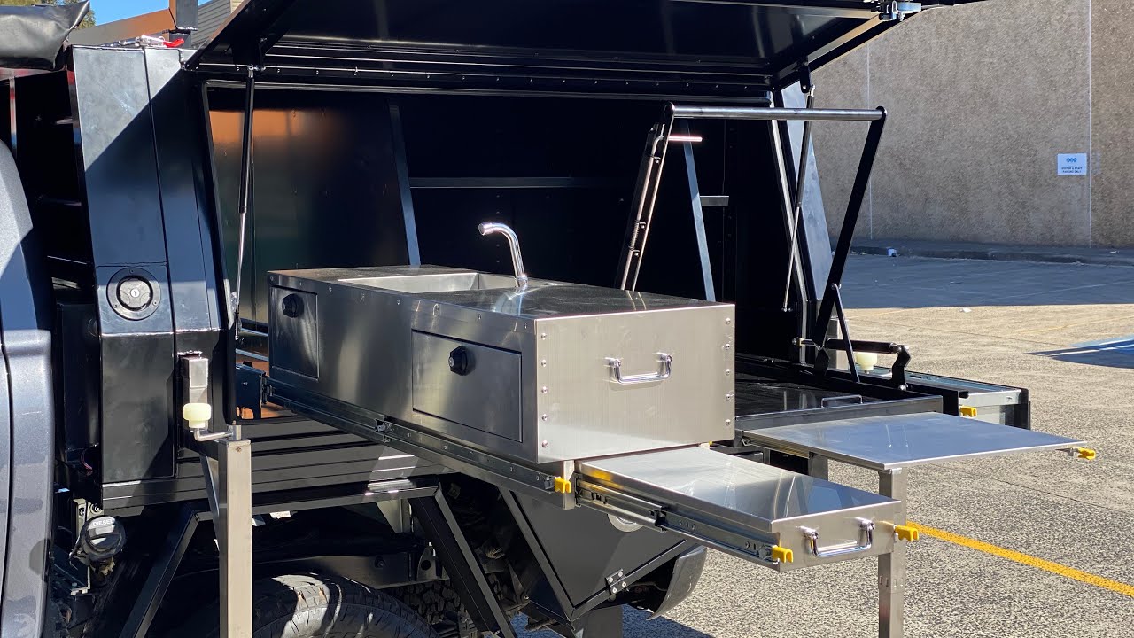 Monster Aluminium Tray & Canopy