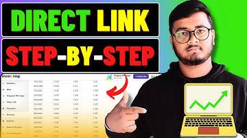 Monetag Direct Link Tutorial 2025 🚀 How to Earn Online with Social Media