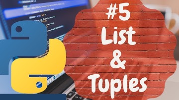 Python Programming Tutorial(for beginners) #5 - Lists And Tuples