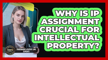 Why Is IP Assignment Crucial For Intellectual Property? - Trademark and Patent Law Experts